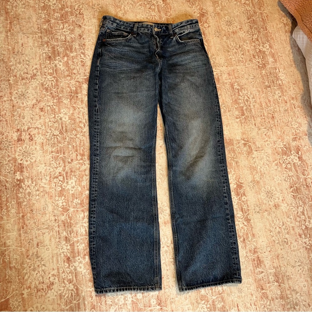 Zara mid-rise jeans